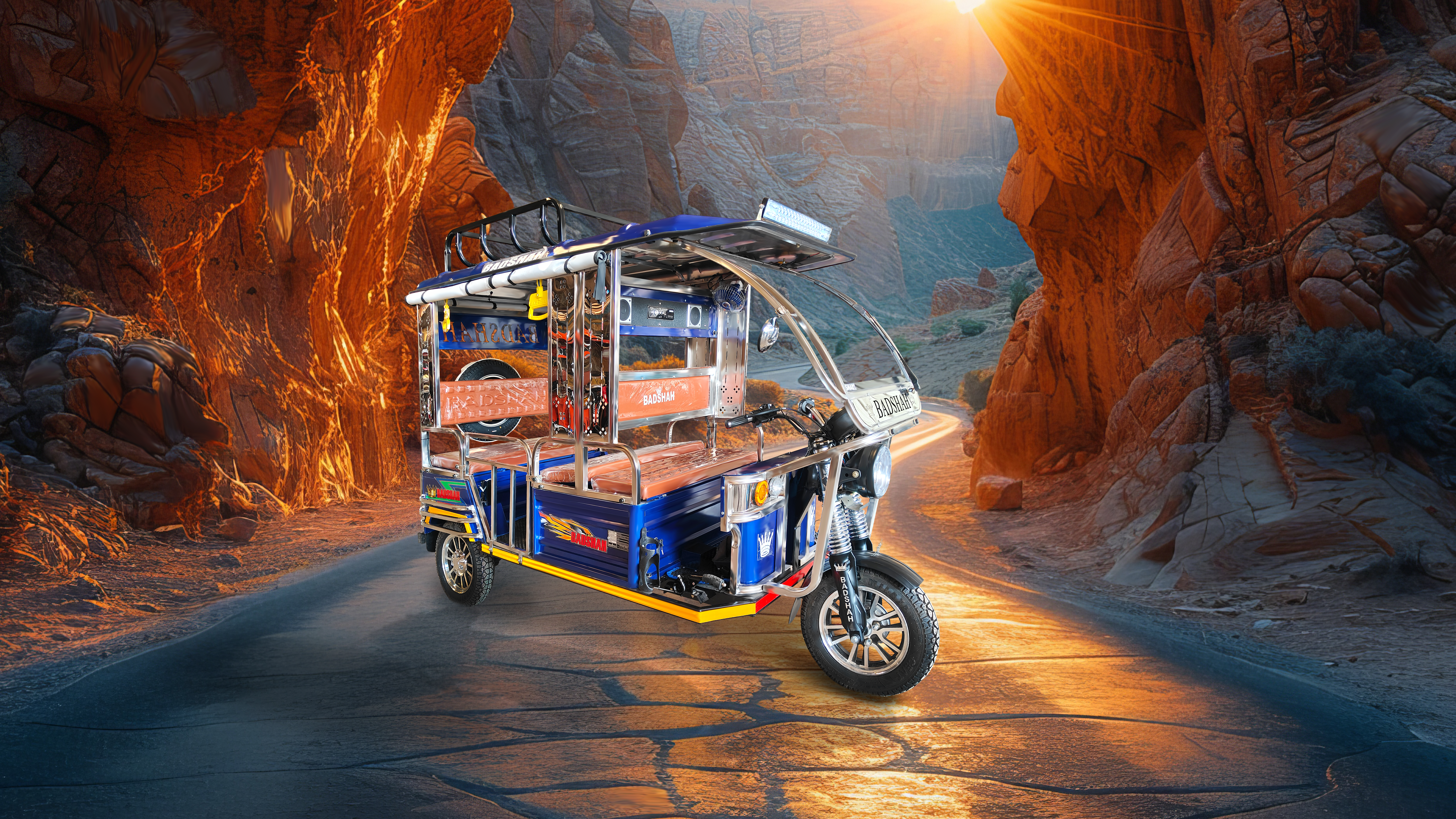 E-Rickshaw Image